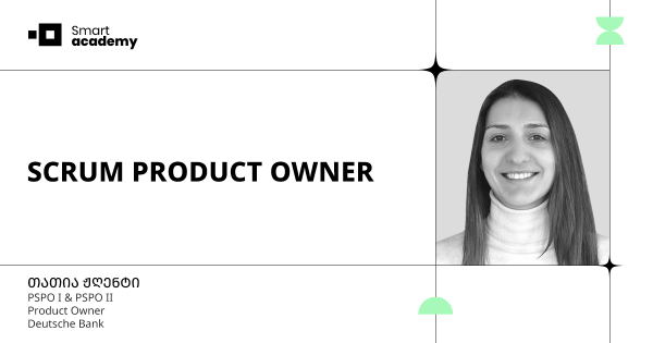 SCRUM PRODUCT OWNER კურსი
